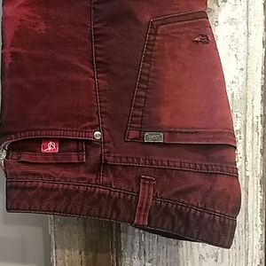 Vans Men's distressed skater cords